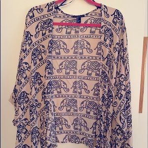 Forever 21 Elephant shawl